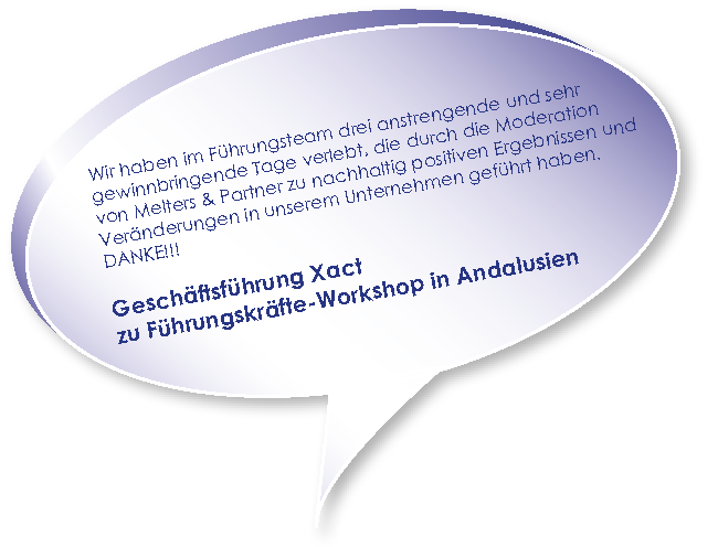 Testimonial der Xact zu Schwierige Unternehmenssituation meistern Melters und Partner