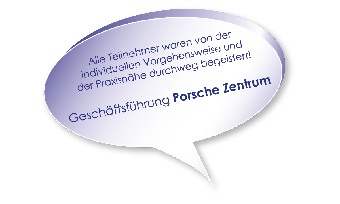 Testimonial von Porsche zum Hybrid-Kurs Verhandlungssicher im Business mit Melters und Partner